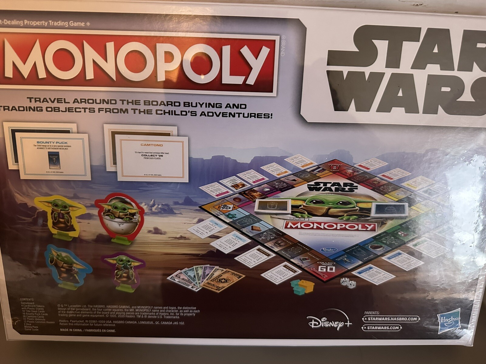 Monopoly Star Wars The Child Baby Yoda Grogu Mandalorian Edition Board Game New