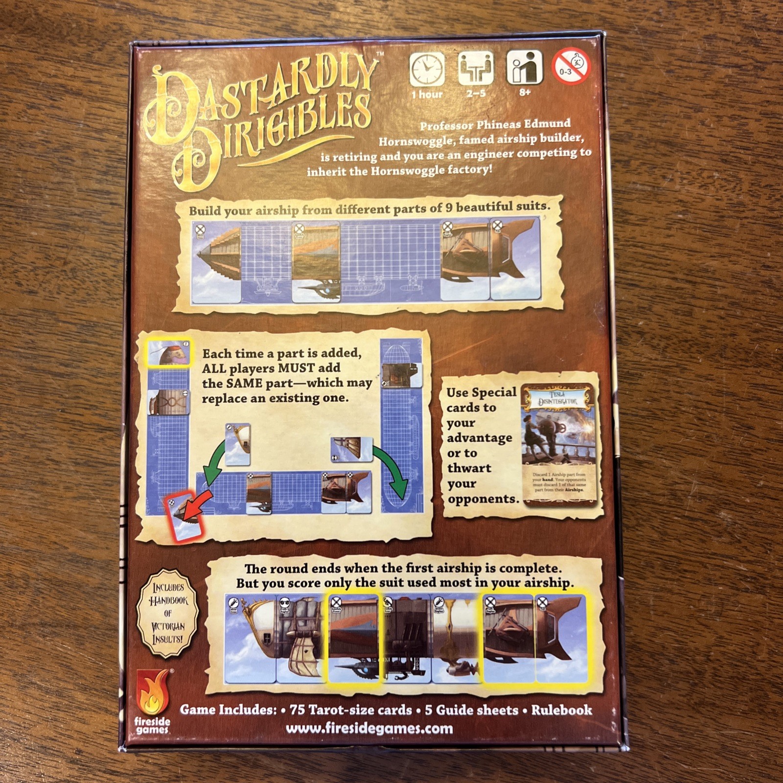 Dastardly Dirigibles: The Steampunk Airship Building Game – New Fireside Games