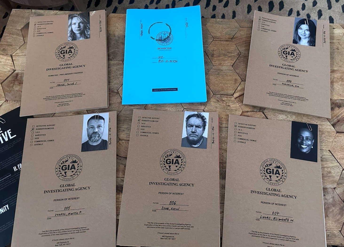 Murder in Prague Game – Interactive Detective Kit Mystery ***Read Description***