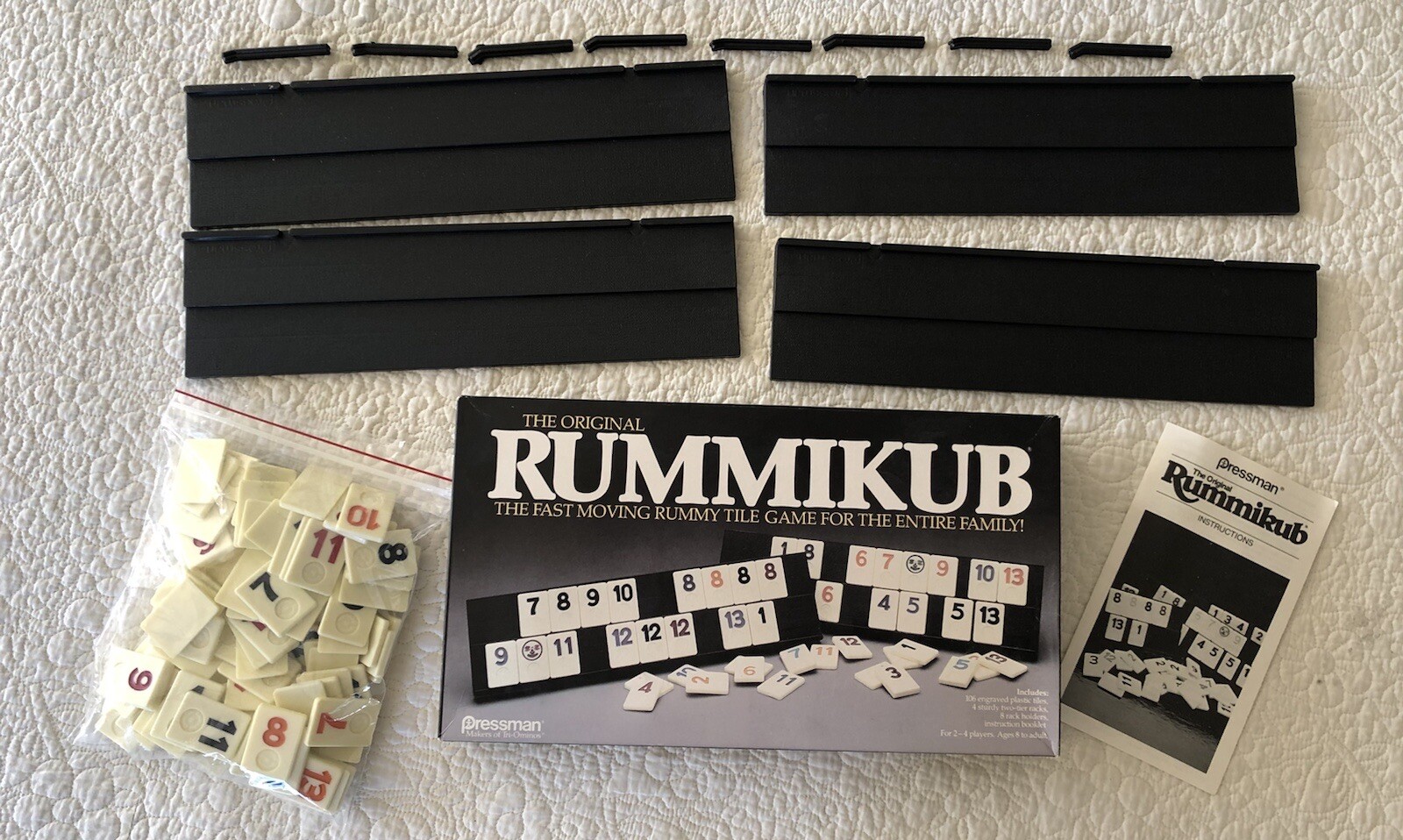 THE ORIGINAL RUMMIKUB No. 400 Game Pressman 1985 Rummy NEW UNUSED