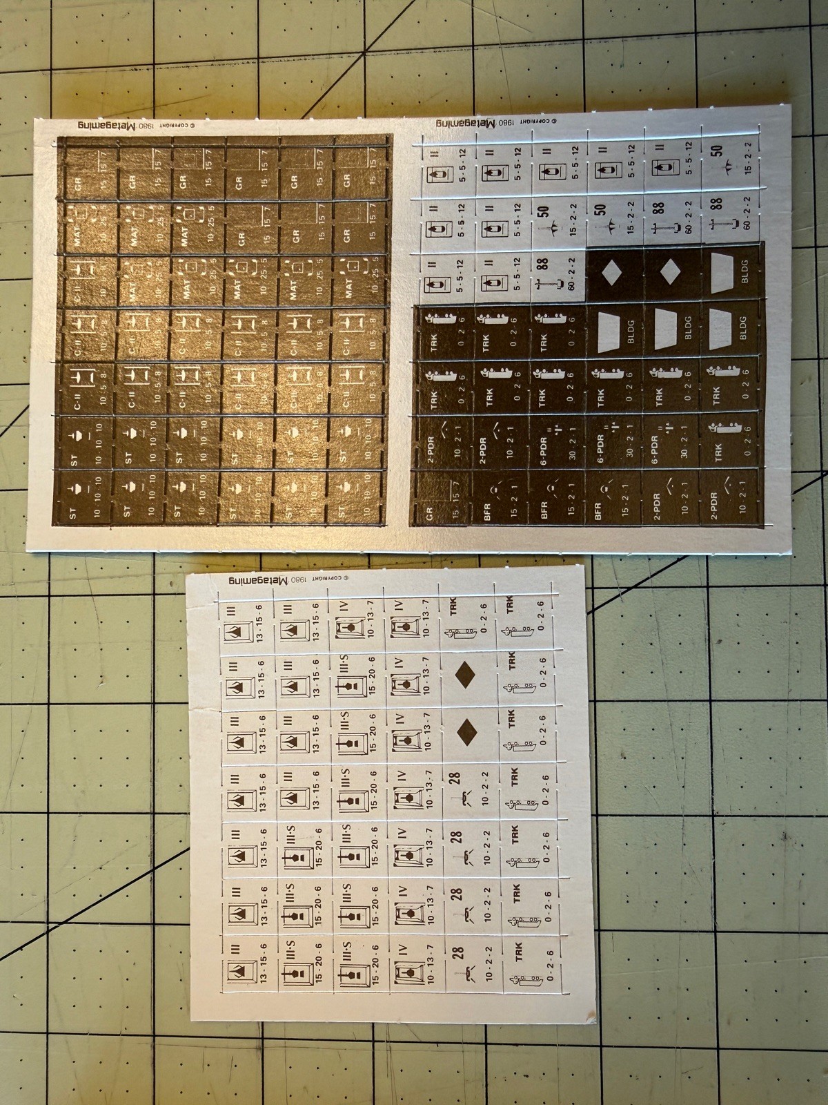 Metagaming MicroHistory MicroHistory #1 – Rommel’s Panzers Box New Old Stock