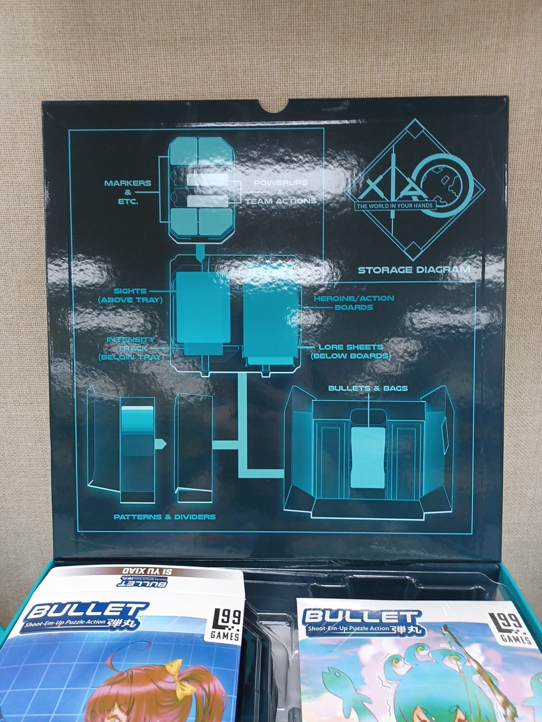 Level 99 Games: Bullet Cube Storage Box And Kit