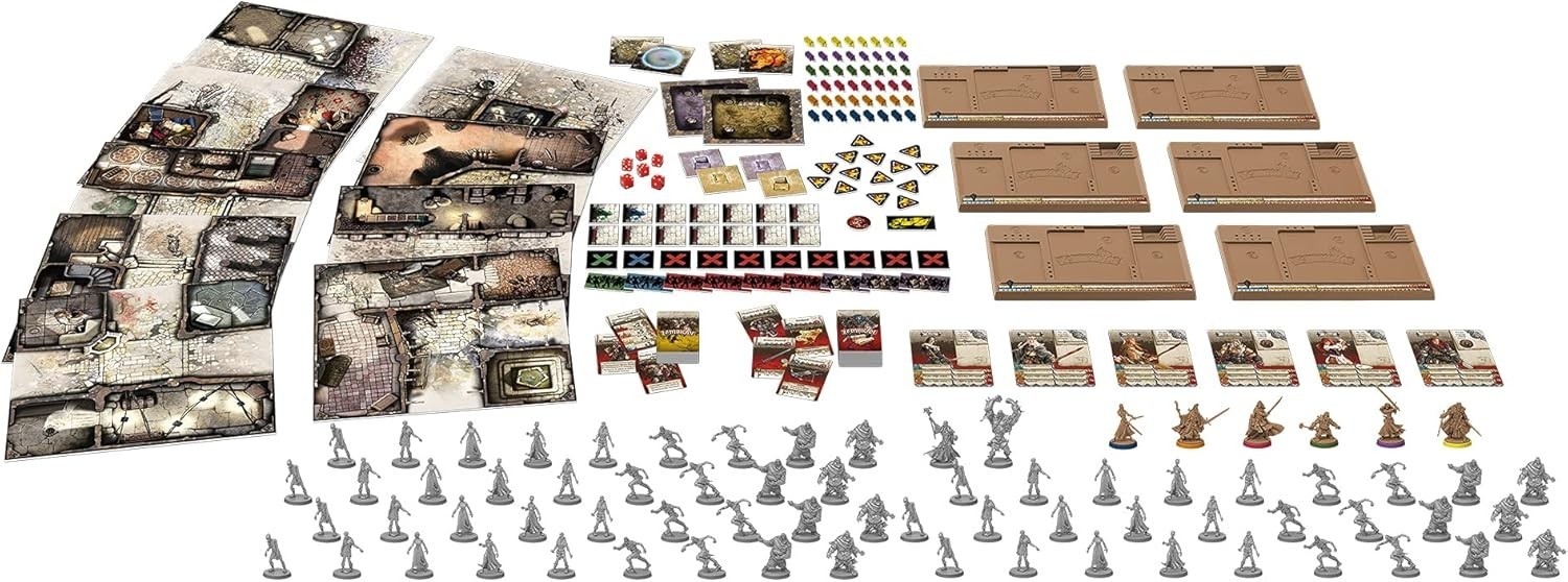 Zombicide Black Plague: Medieval Fantasy Zombie Board Game