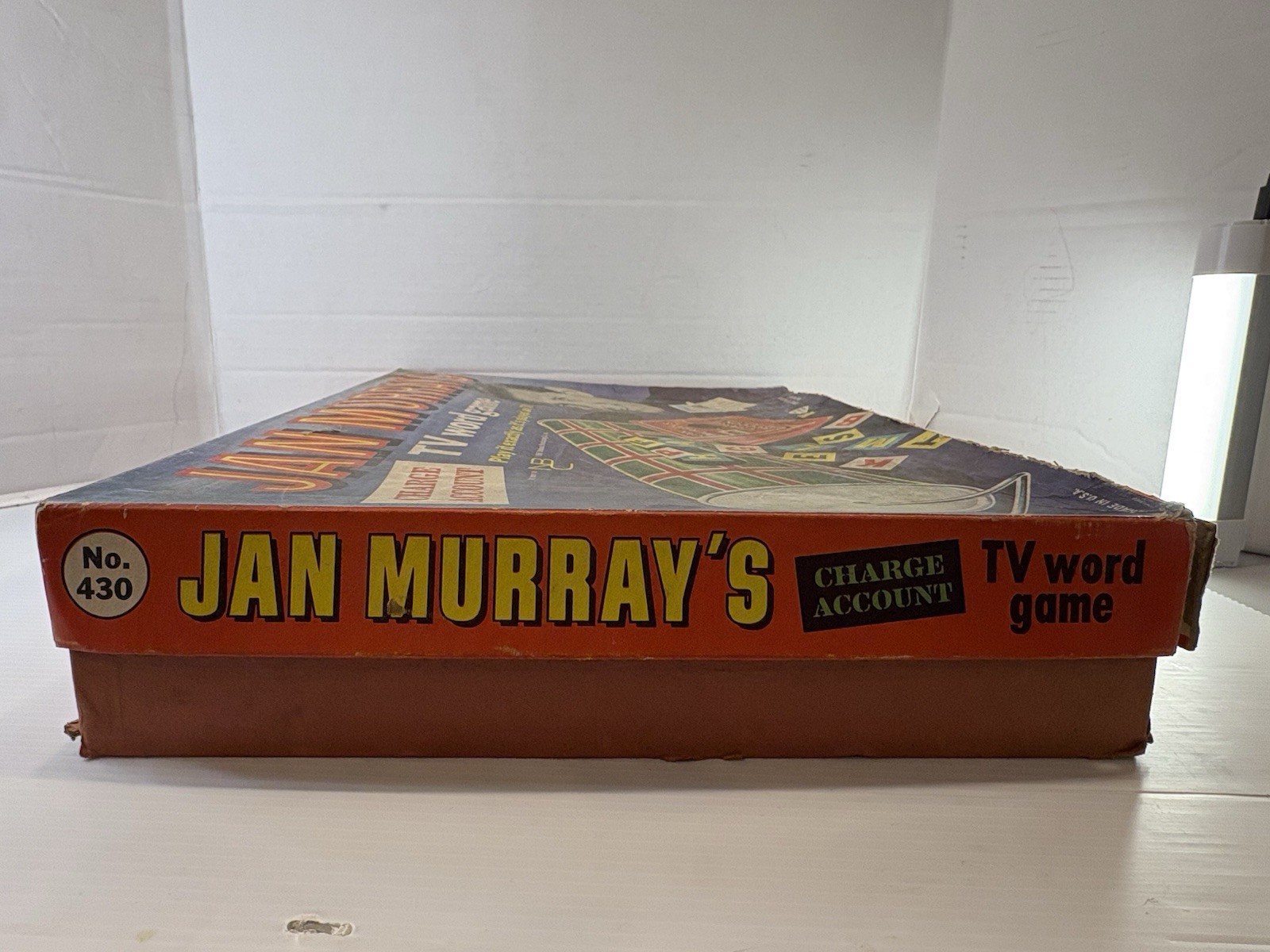 Vintage 60s Lowell Toy Jan Murray’s TV Word Game Board Game Complete