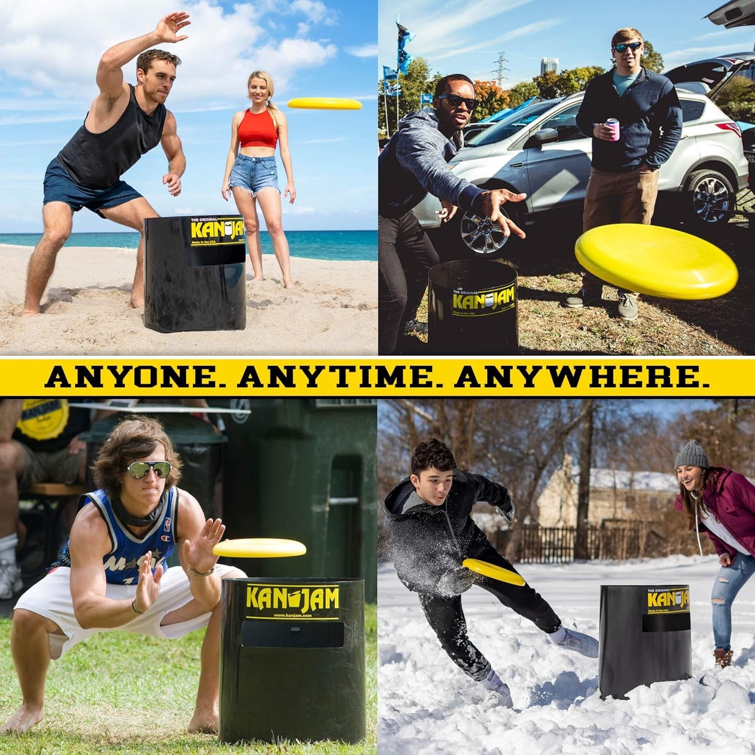 Kan Jam Classic Disc Toss Game – Portable Fun for Backyard & Beach Adventures