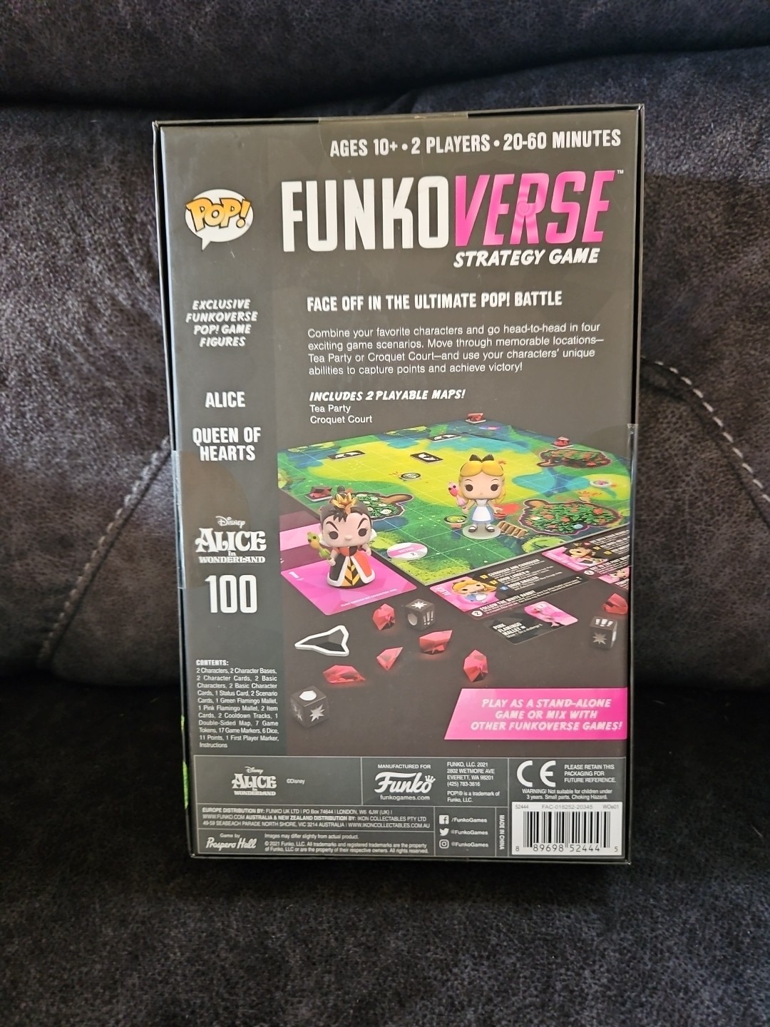 Funko Pop! Funkoverse Strategy Game Disney Alice In Wonderland Chase Edition