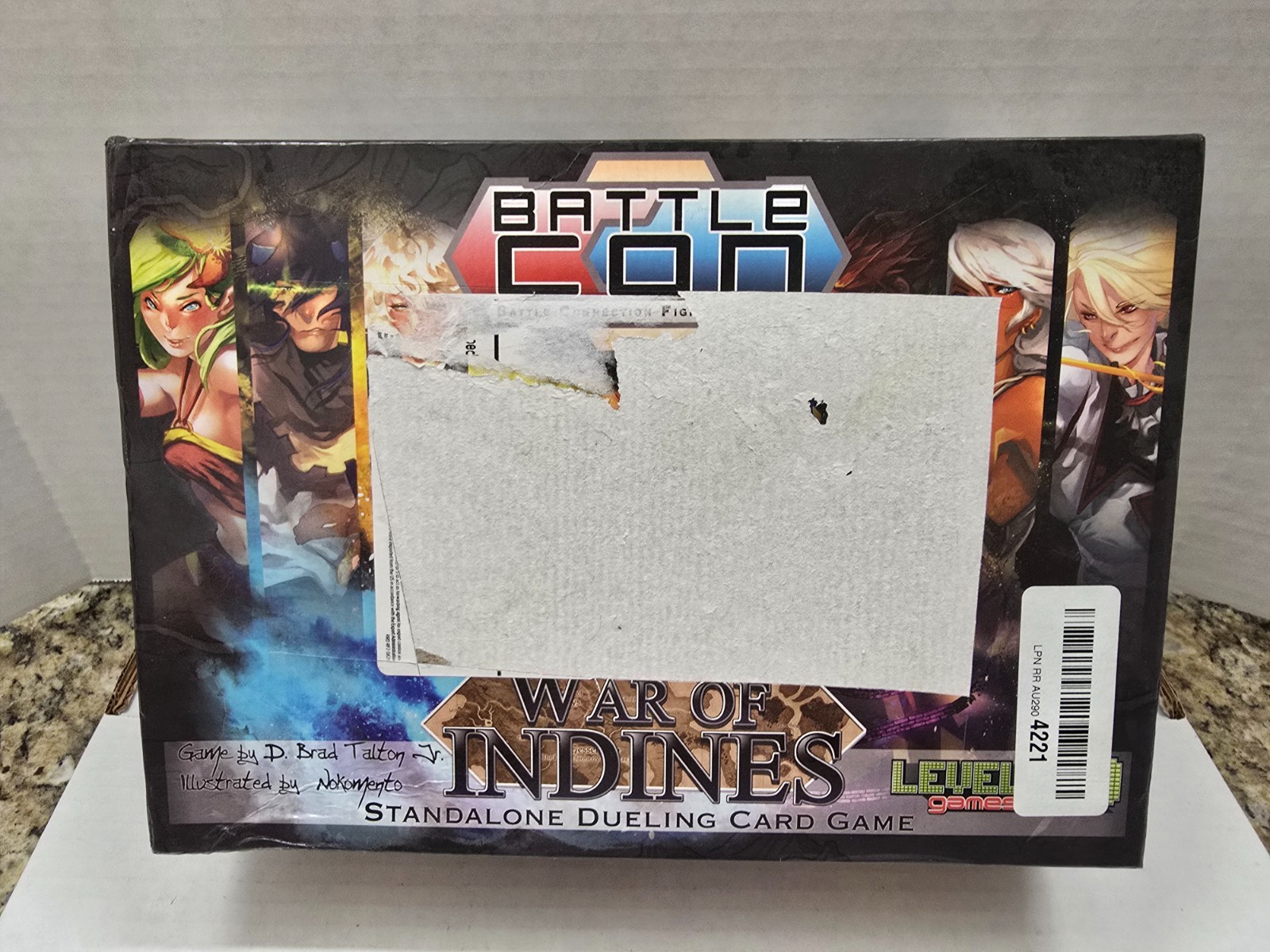 BATTLE CON War of Indines & Fate of the Indines Board Card Game w/ Poster