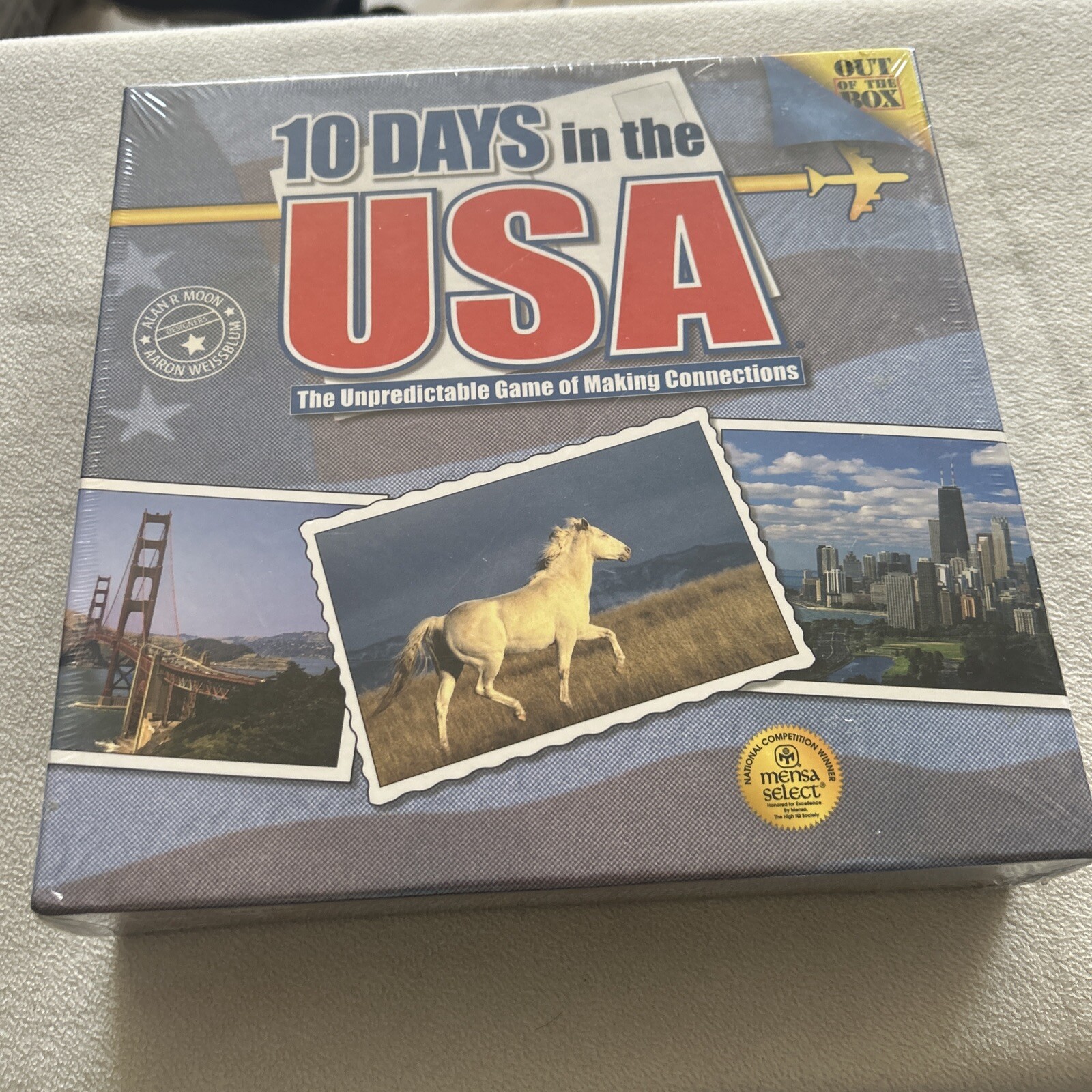 10 Days In the USA Strategy Board Game by Out Of The Box Games SEALED NEW