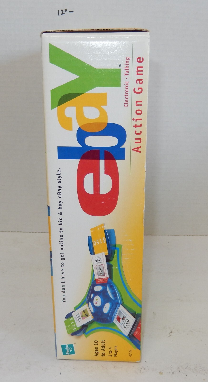 2001 Hasbro Ebay Electronic talking Auction Board Game 100% COMPLETE