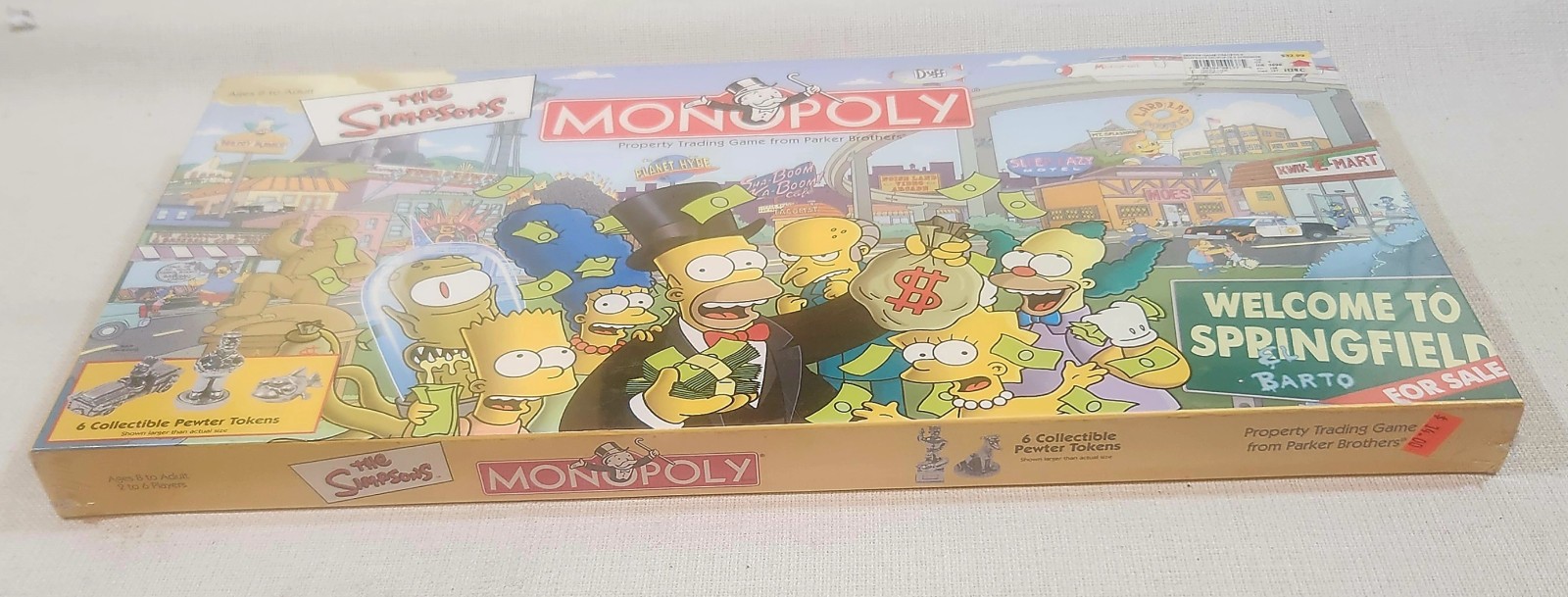 Monopoly Game The Simpsons Collector’s Edition New in the Box Still Sealed