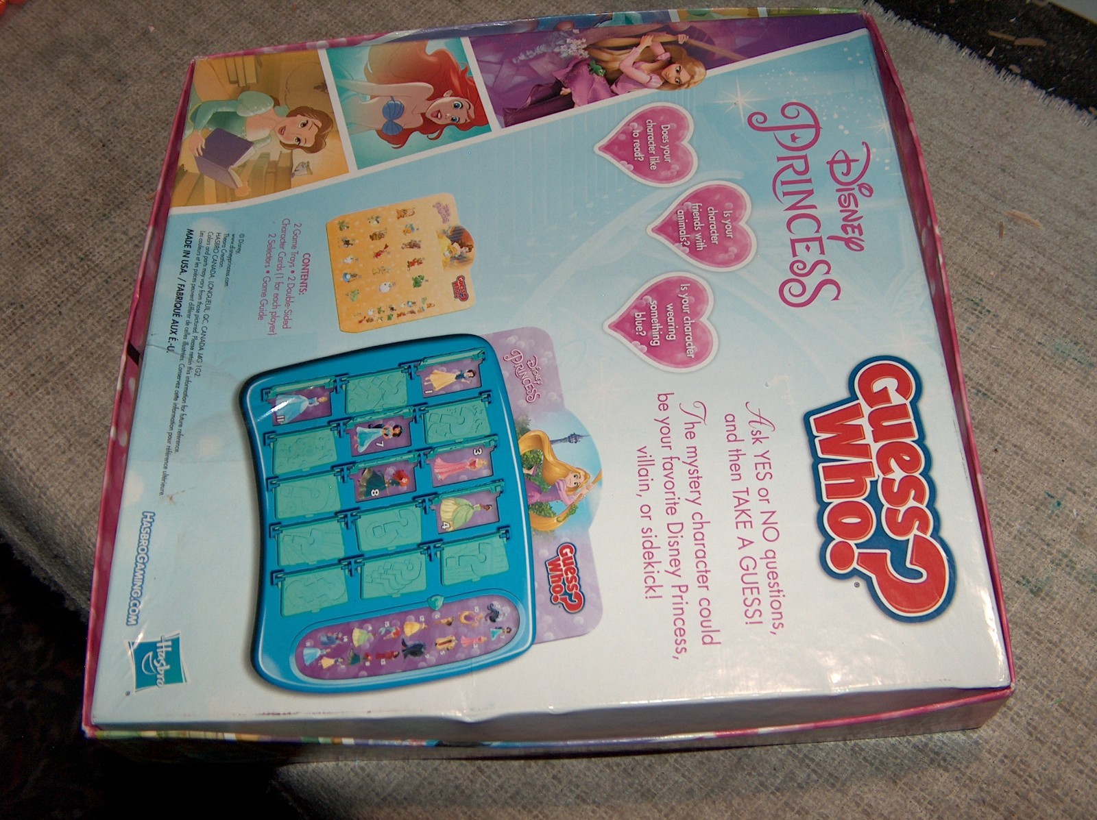 Guess Who? Disney Princess Edition Kids Board Game