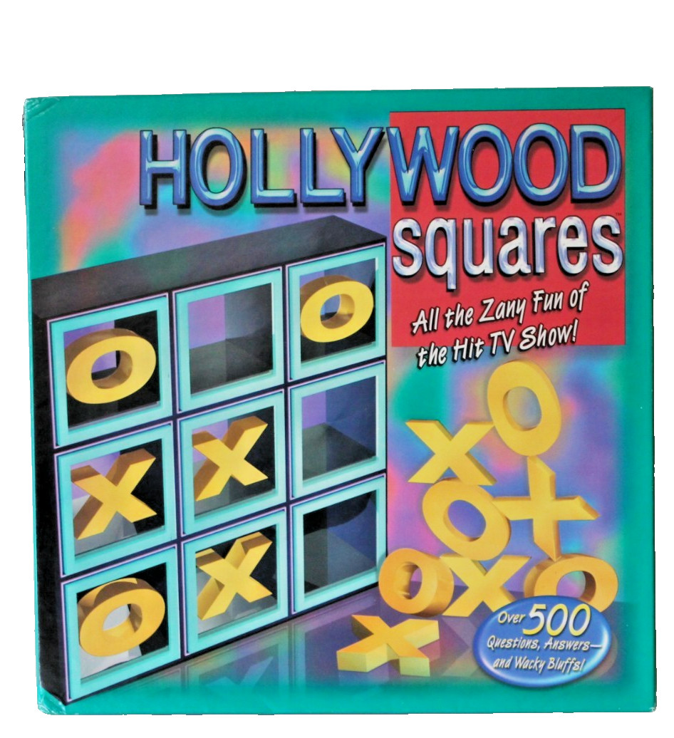 VTG NIB 1999 Hollywood Squares Board Game Parker Brothers New Hasbro USA