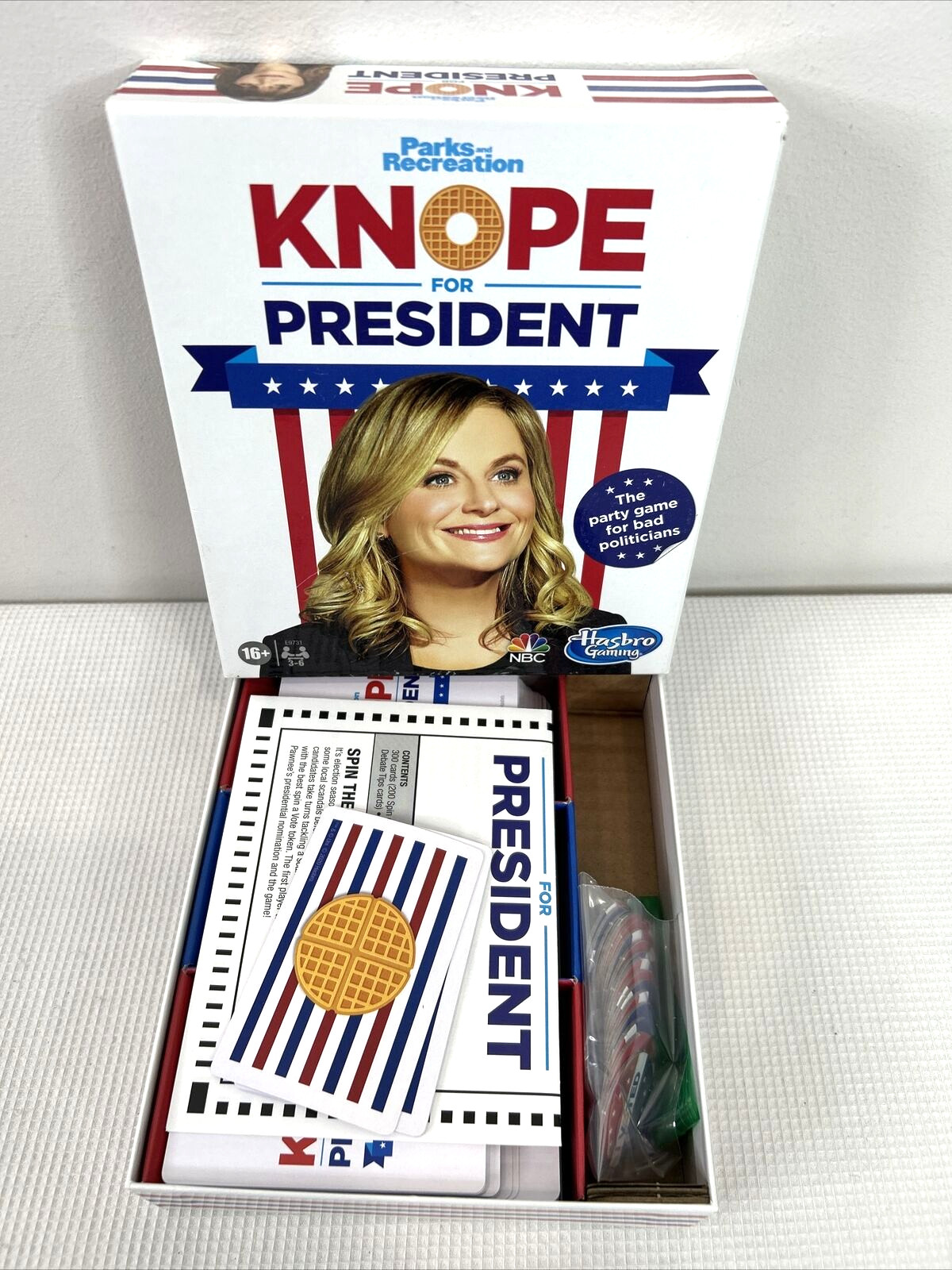 KNOPE FOR PRESIDENT Party Card Game 2020 Hasbro Gaming EUC Complete