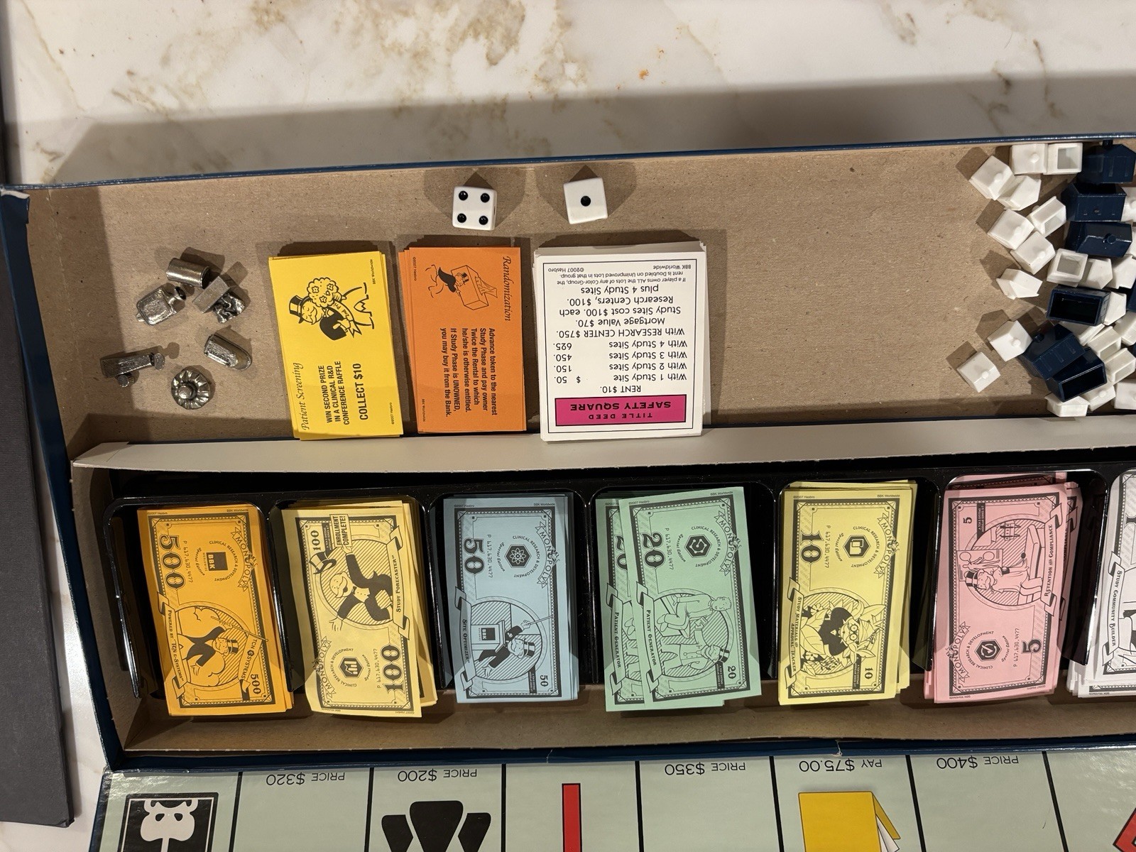 Monopoly: BBK Worldwide Clinical Research & Development Edition Game Rare