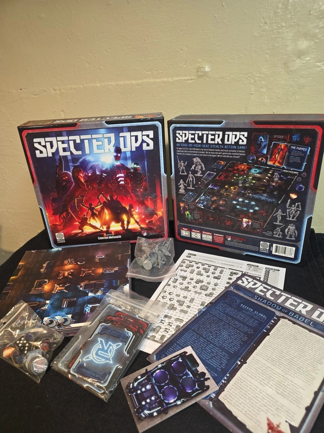 Specter Ops Board Game | Near-Perfect Condition | Complete | Plaid Hat Games