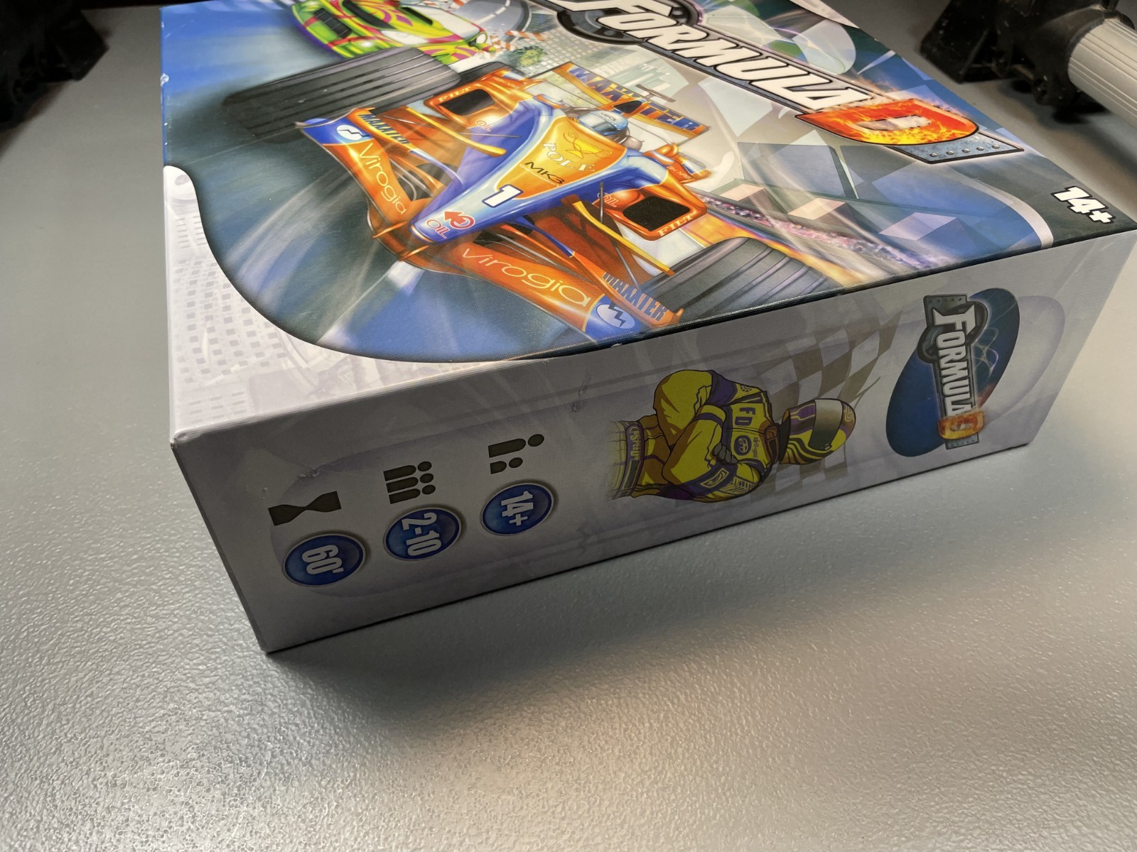 Asmodee Formula D Board Game Complete, Pre Owned