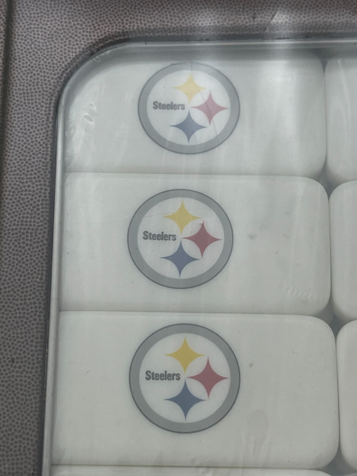 Officially Licensed NFL Pittsburgh Steelers 28 Piece Double-6 Dominoes Game