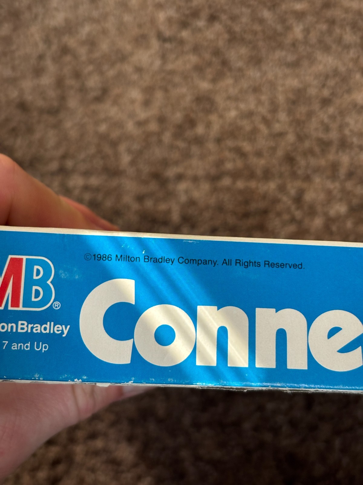 1986 Vintage CONNECT FOUR Game Milton Bradley 99% Complete – Only Missing Manual