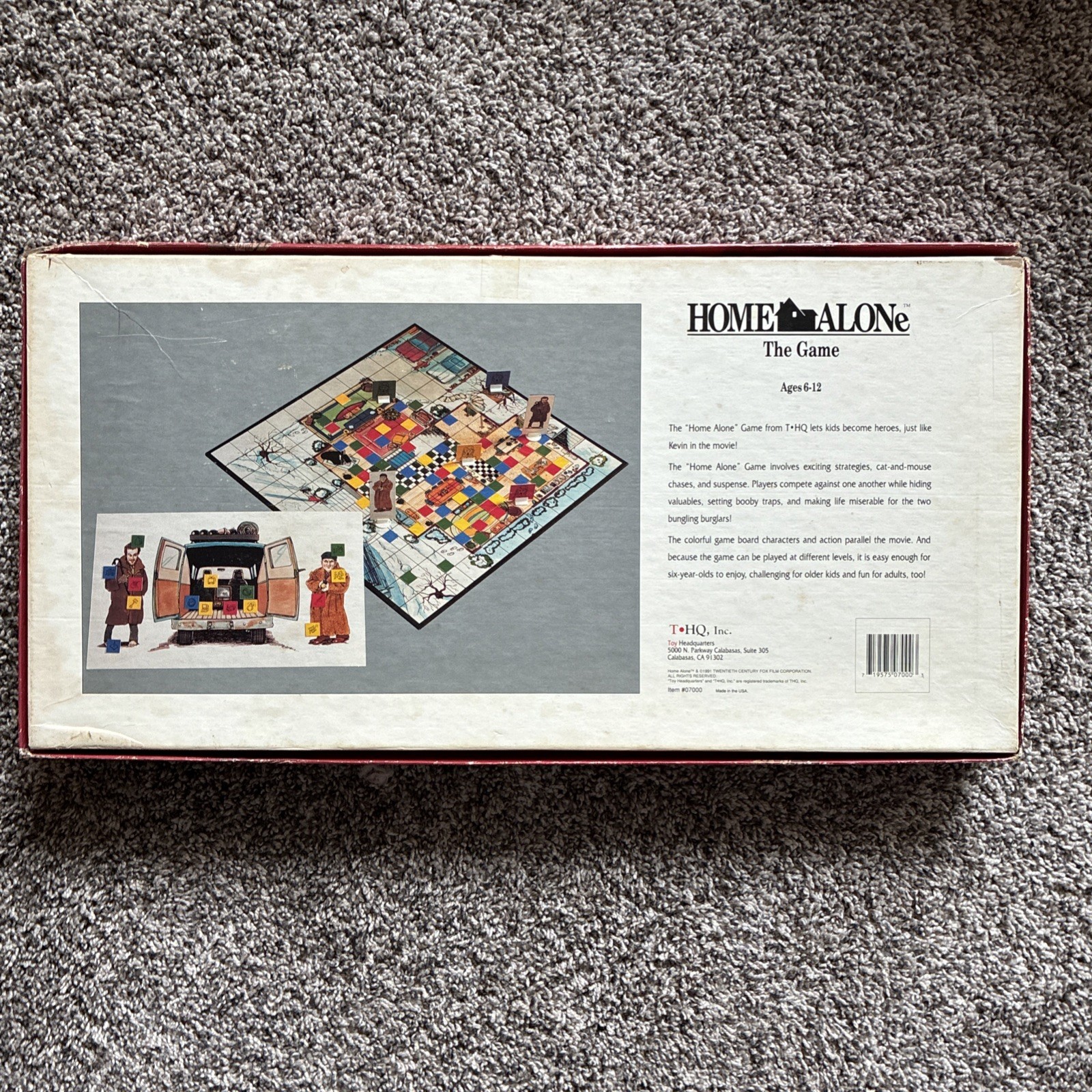 Home Alone The Game Board Game 1991