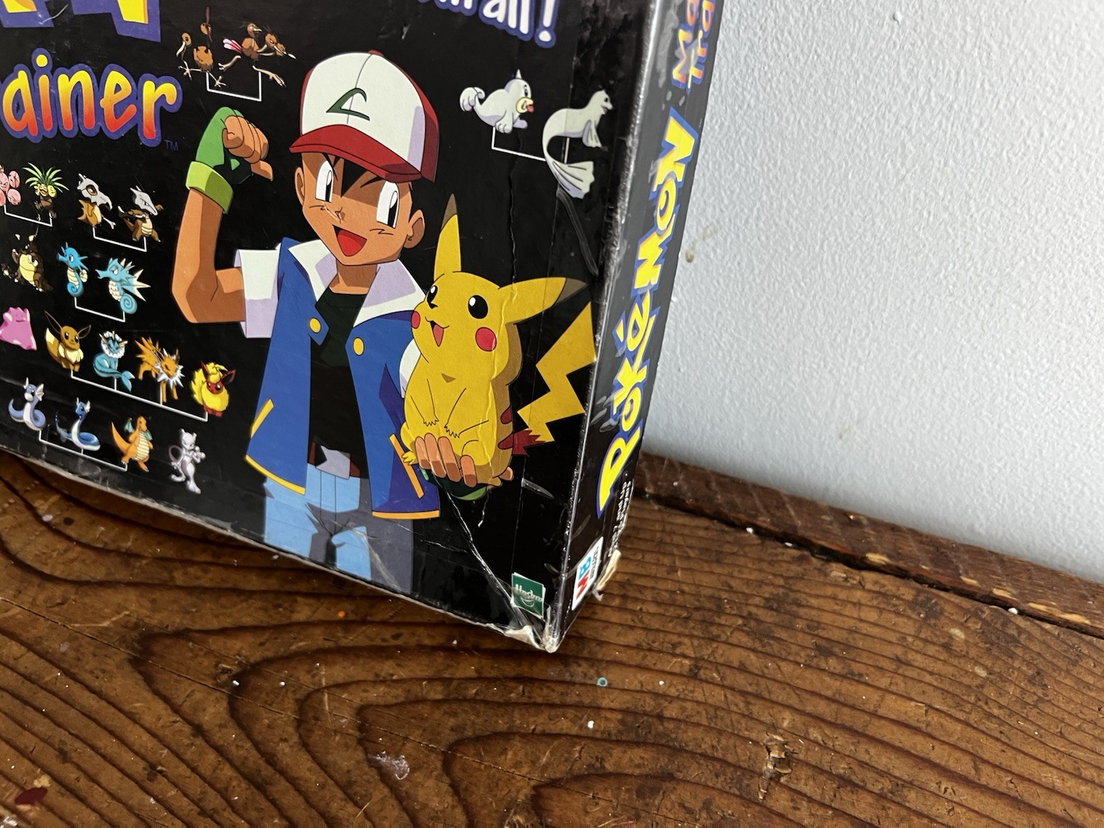 1999 Pokémon Master Trainer Board Game Milton Bradley Incomplete See Description