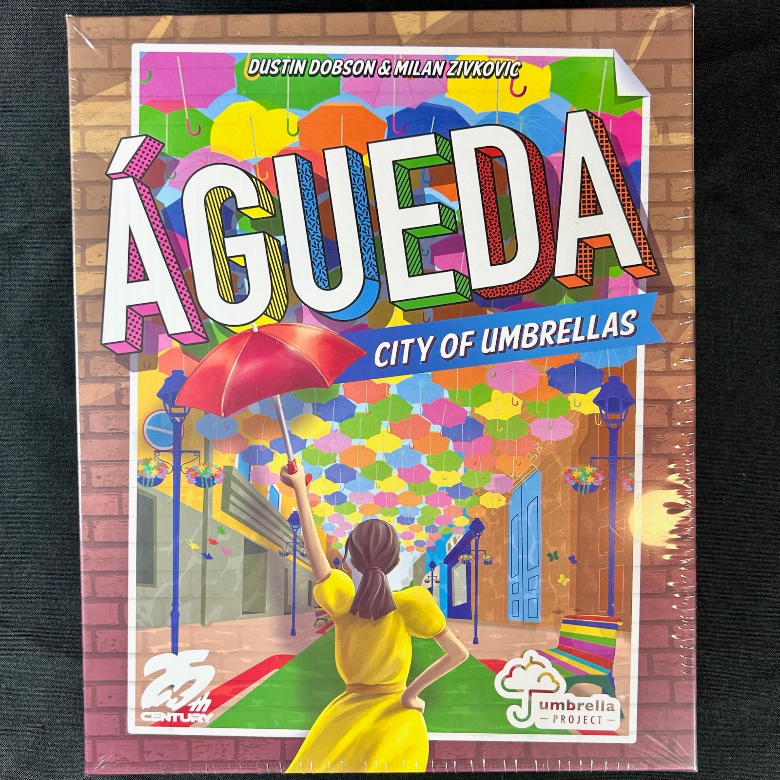 Agueda: City of Umbrellas – A Strategy Game – Portuguese Version Included – NIB