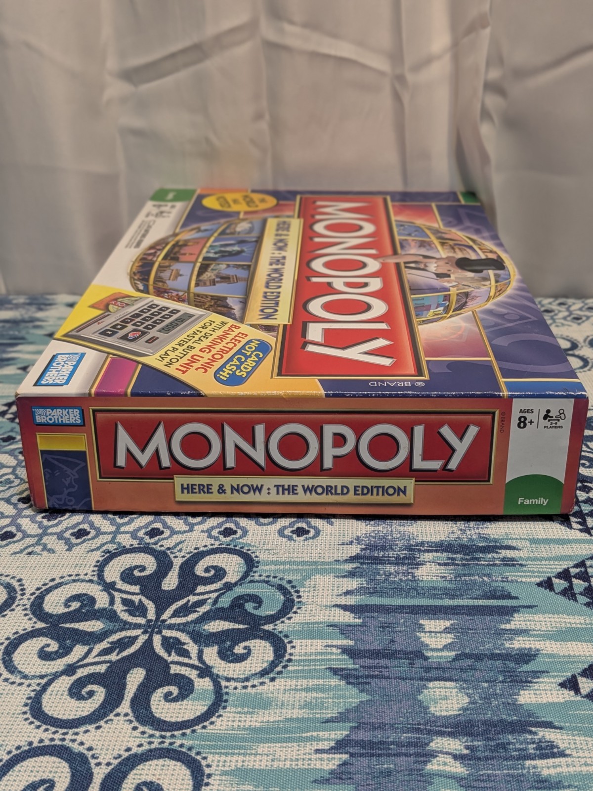 Monopoly World Here & Now: The World Edition COMPLETE Hasbro Electronic 2008