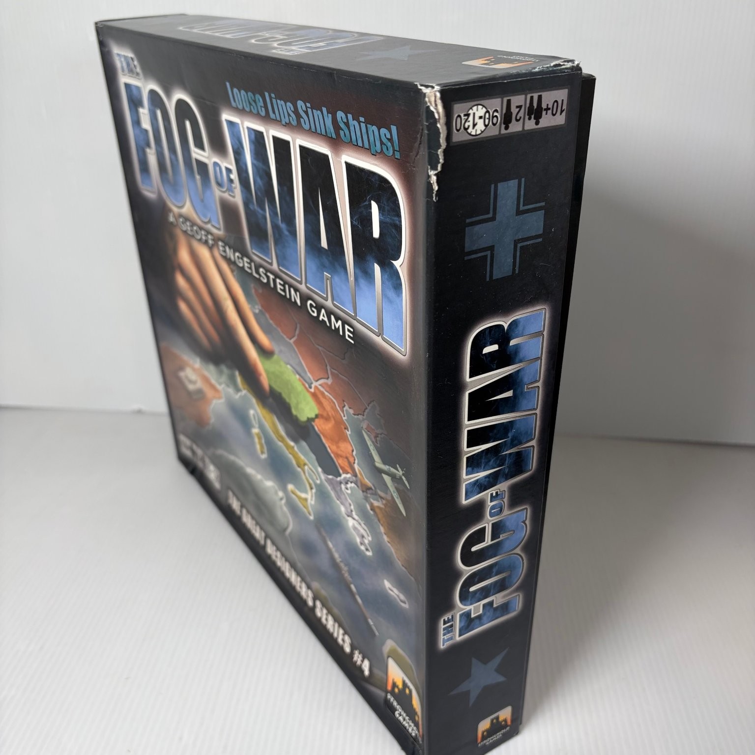 The Fog of War Stronghold Games Board Game 2 Players Ages 10+ WWII Strategy 2016