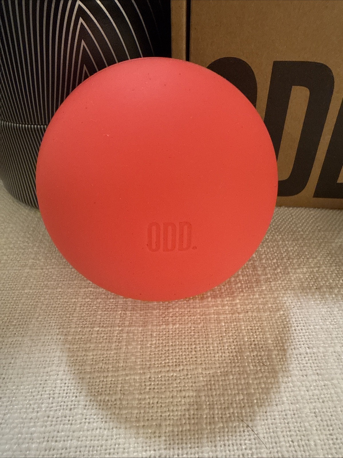 Odd. Ball Music Ball Tic Tok Limited Edition Creative All Ages Fun New ODD Red.