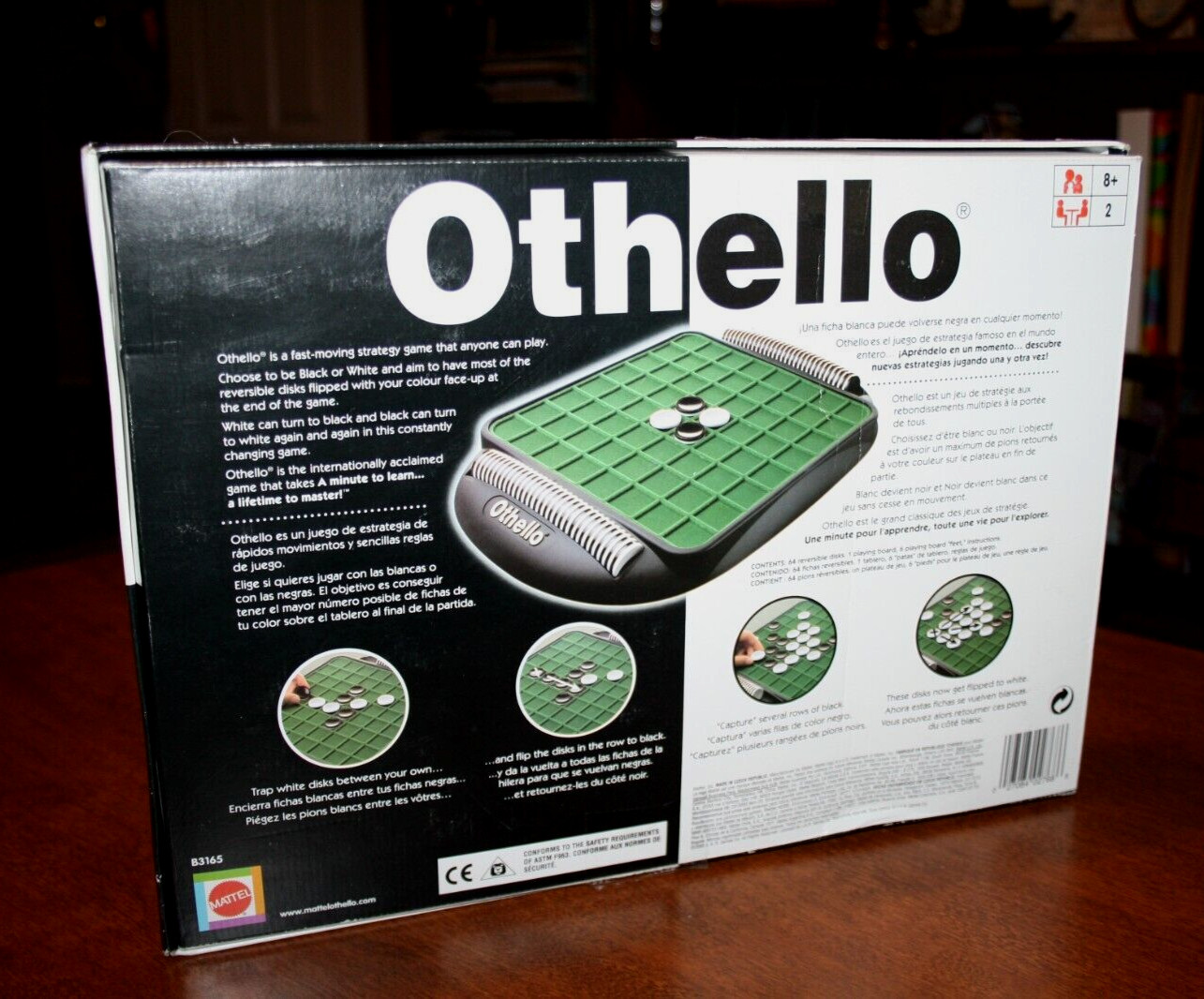 Othello Recessed Grid – A Minute to Learn… A Lifetime to Master! Mattel 2005