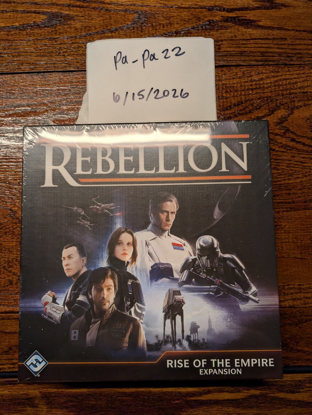 Star Wars Rebellion Expansion: Rise Of The Empire – SEALED! Fantasy Flight Games