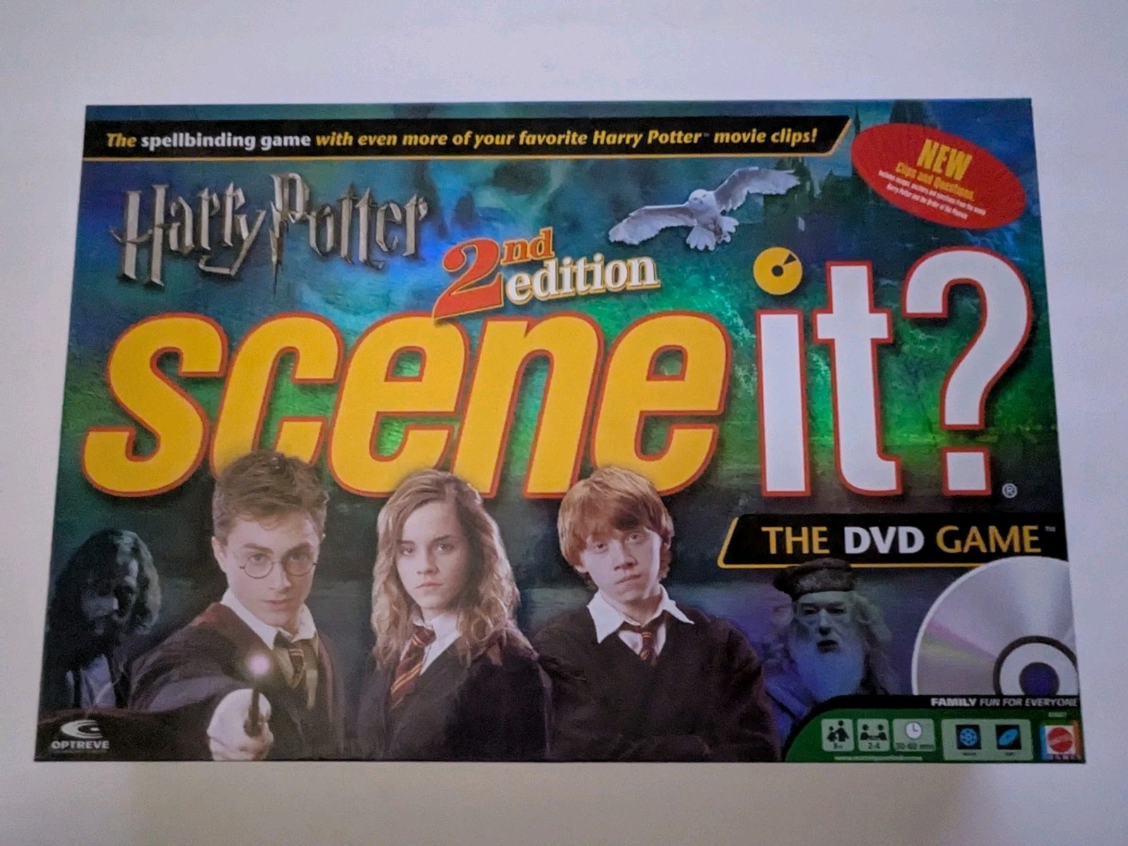 Harry Potter Scene It? The DVD Game 2nd Edition *Rare* (No DVD) *Free Shipping*