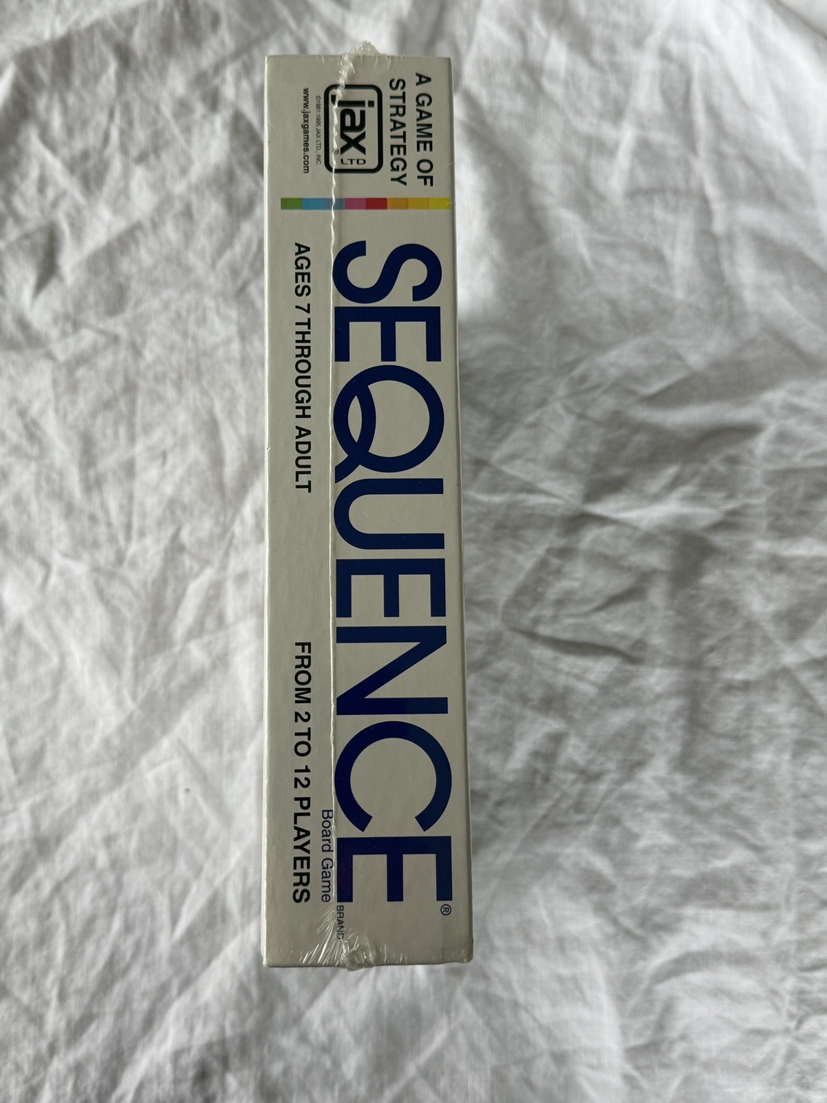 Sequence Board Game By Jax 1995 2 to 12 Players NEW IN SEALED BOX
