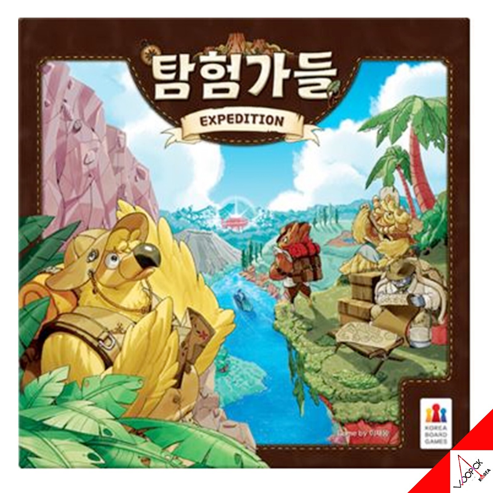 Expedition Korea Board Game Official Games Brand New – Korean Ver.