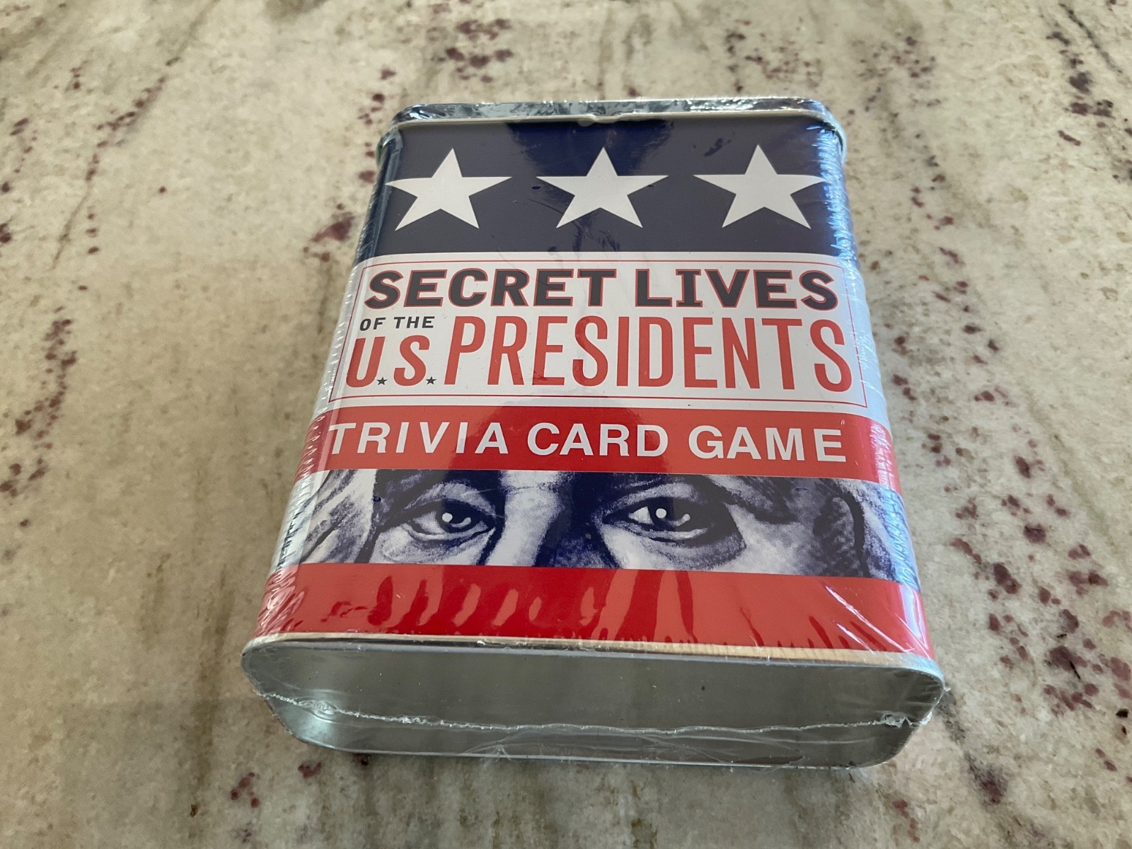SECRET LIVES OF THE U.S. PRESIDENTS, TRIVIA CARD GAME NEW