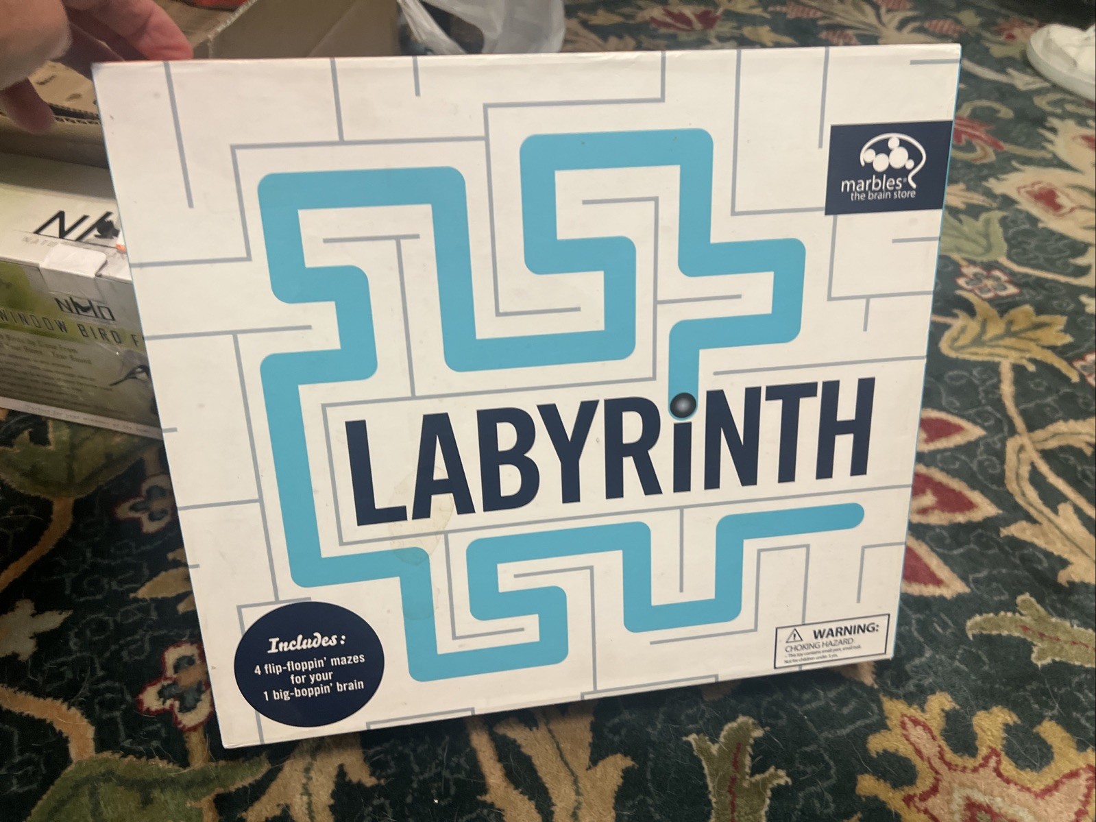Labyrinth Marbles Brain Workshop Board Game EUC LOOKS BRAND NEW! L@@K Now WOW!!