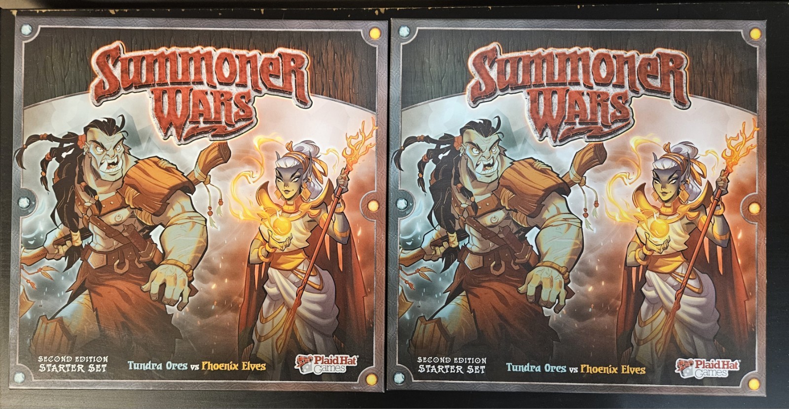 Plaid Hat Games Summoners Wars 2nd Edition Lot – 24 Factions + Mat &Cases