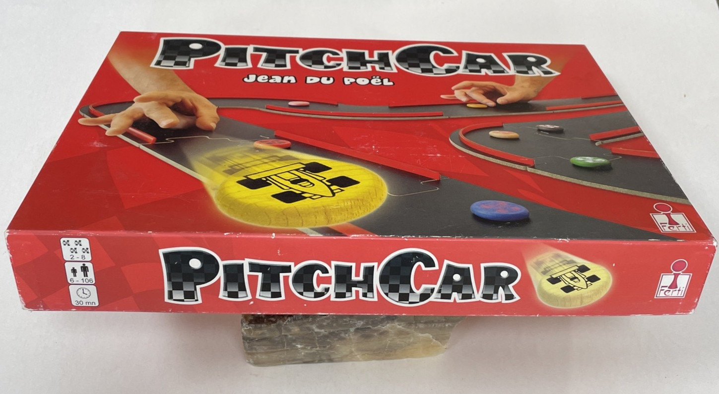 PitchCar Boardgame by Jean Du Poel Ferti Games 2003 Multilingual Ed. Complete