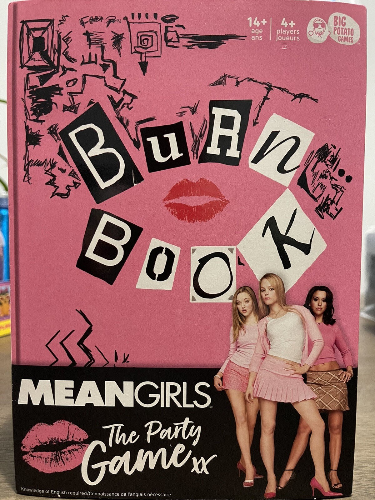 Brand New! MEAN GIRLS Burn Book A Party Game BRAND NEW Board Game TIKTOK