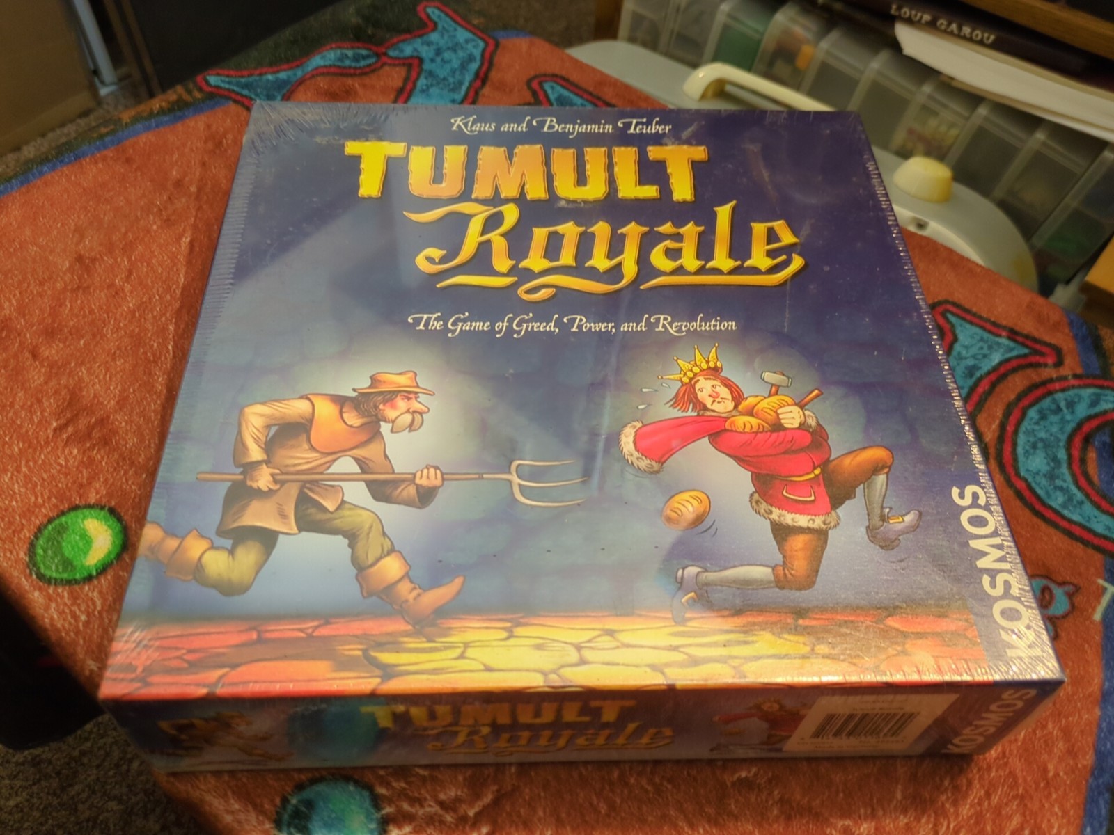 Thames & Kosmos Tumult Royale Multi-Player Board Game Greed Power Revolution NEW