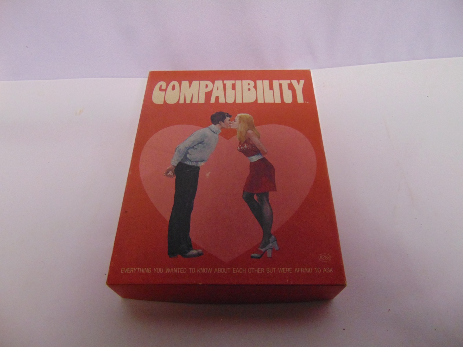 1974 Reiss games Compatibility board game #161 complete in box USA