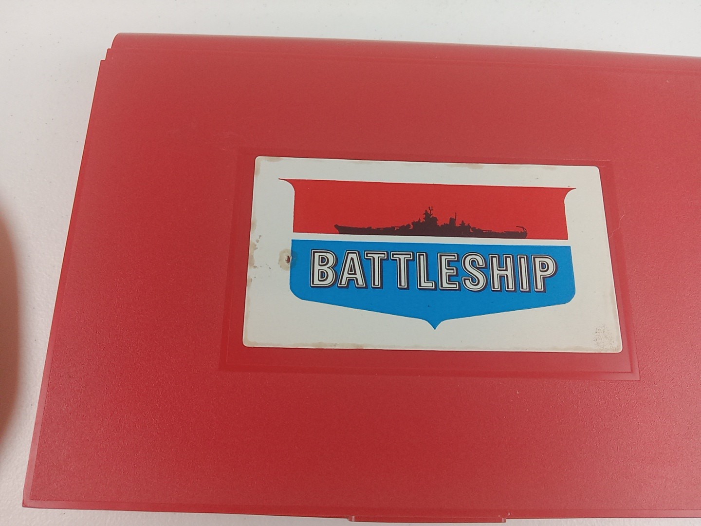 1971 Battleship Game Milton Bradley Replacement Parts Red Case Tray VTG T3#133