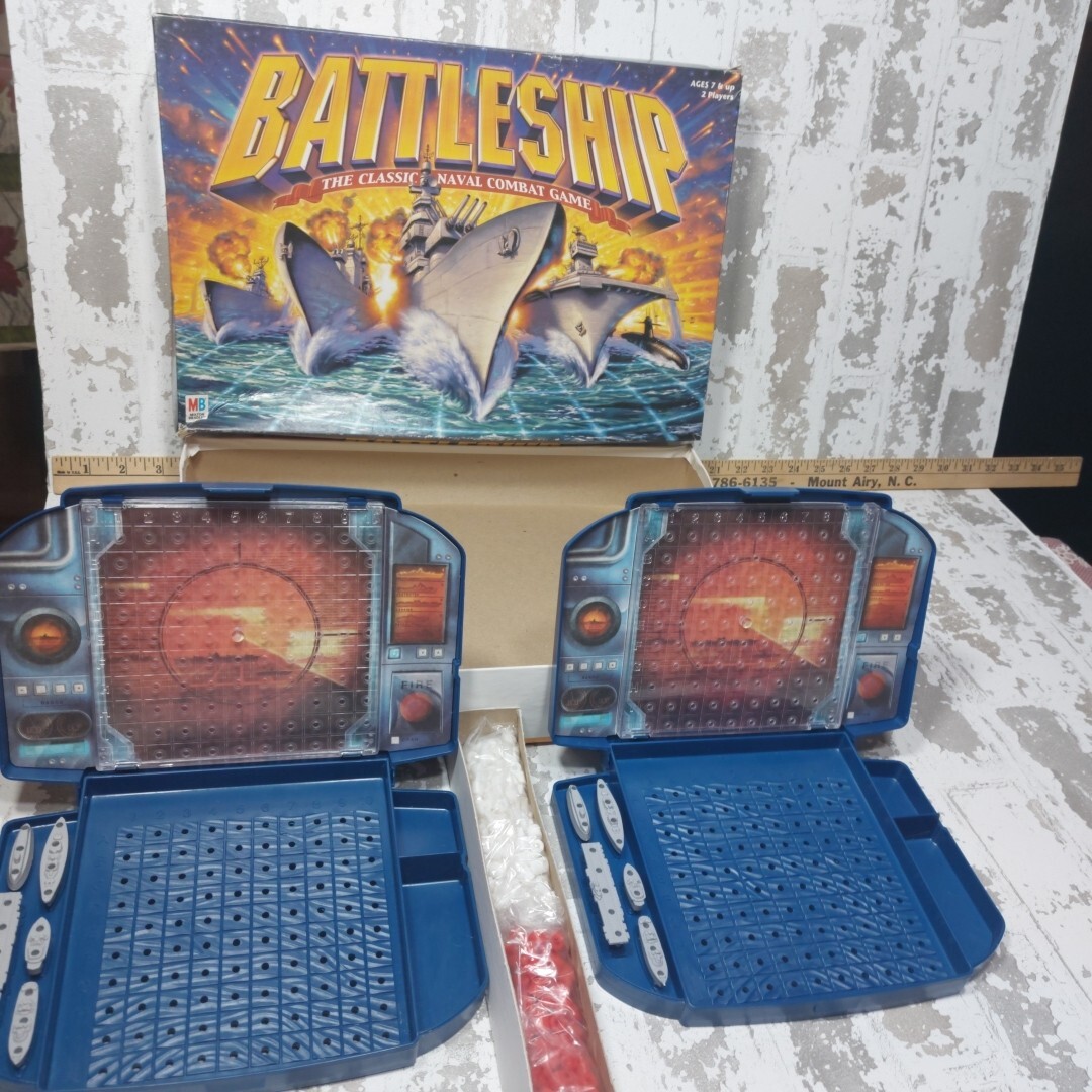 Battleship The Classic Naval Combat Game by Milton Bradley