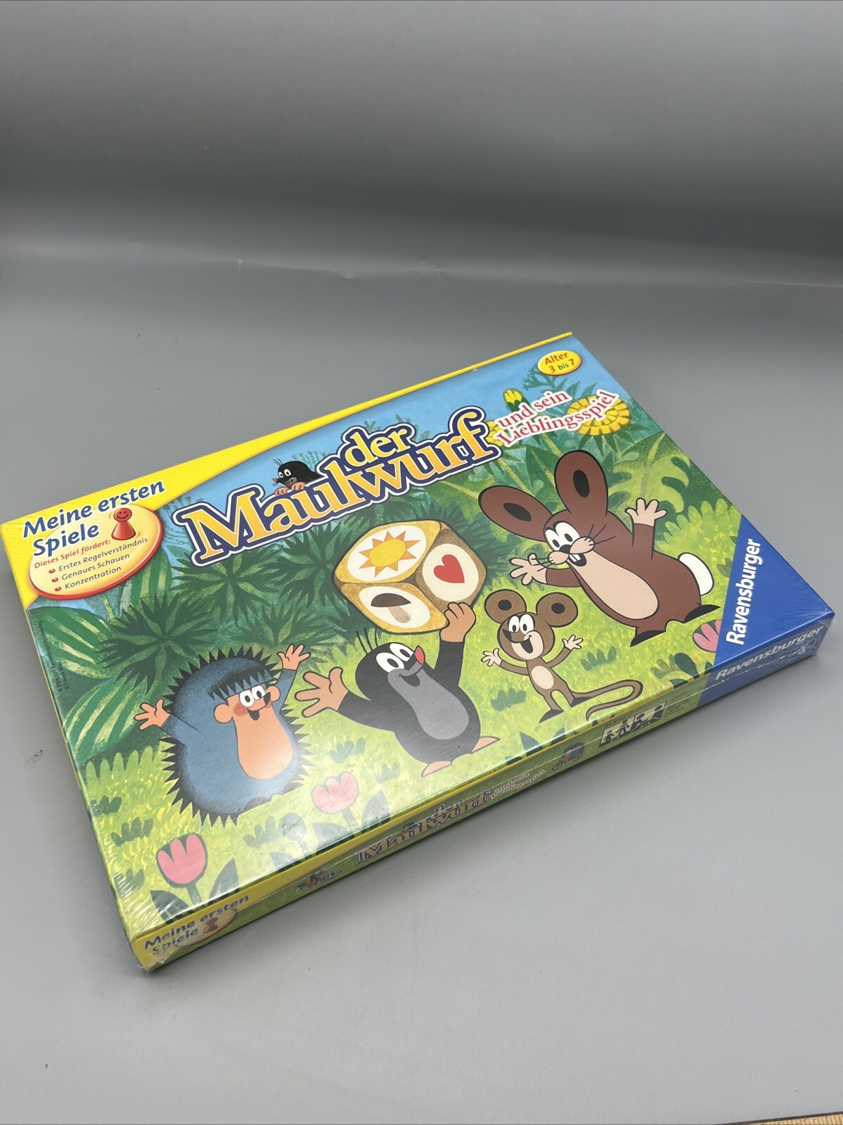 Ravensburger German Game THE MOLE AND HIS FAVORITE GAME Fun Children Board Game