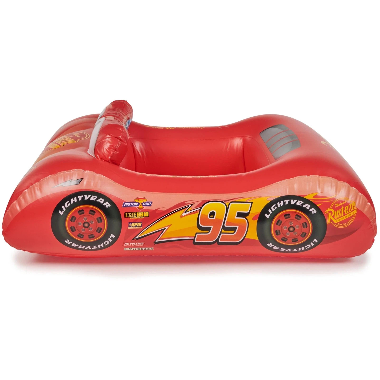 Inflatable Water Boat Disney Pixar Cars Pool Float Toy Kids Ages 3+ SwimWays