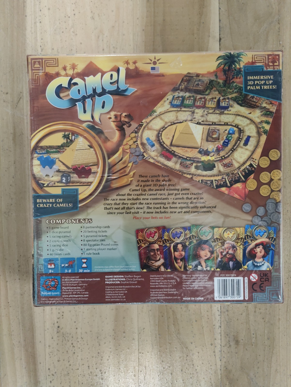 Camel Up Board Game 2nd Edition NEW Sealed Lookout Games Family Strategy 3-8 Pla