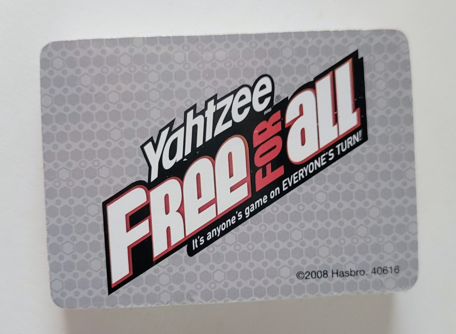 Parker Brothers YAHTZEE FREE FOR ALL Game PARTS 36 Chips 36 cards 30 Dice NEW