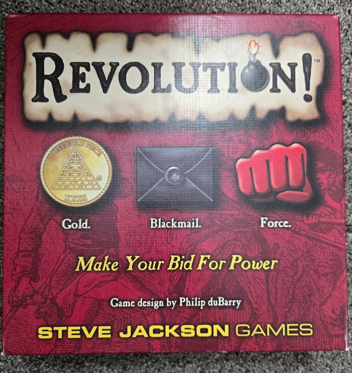 Revolution! Board Game by Steve Jackson Games