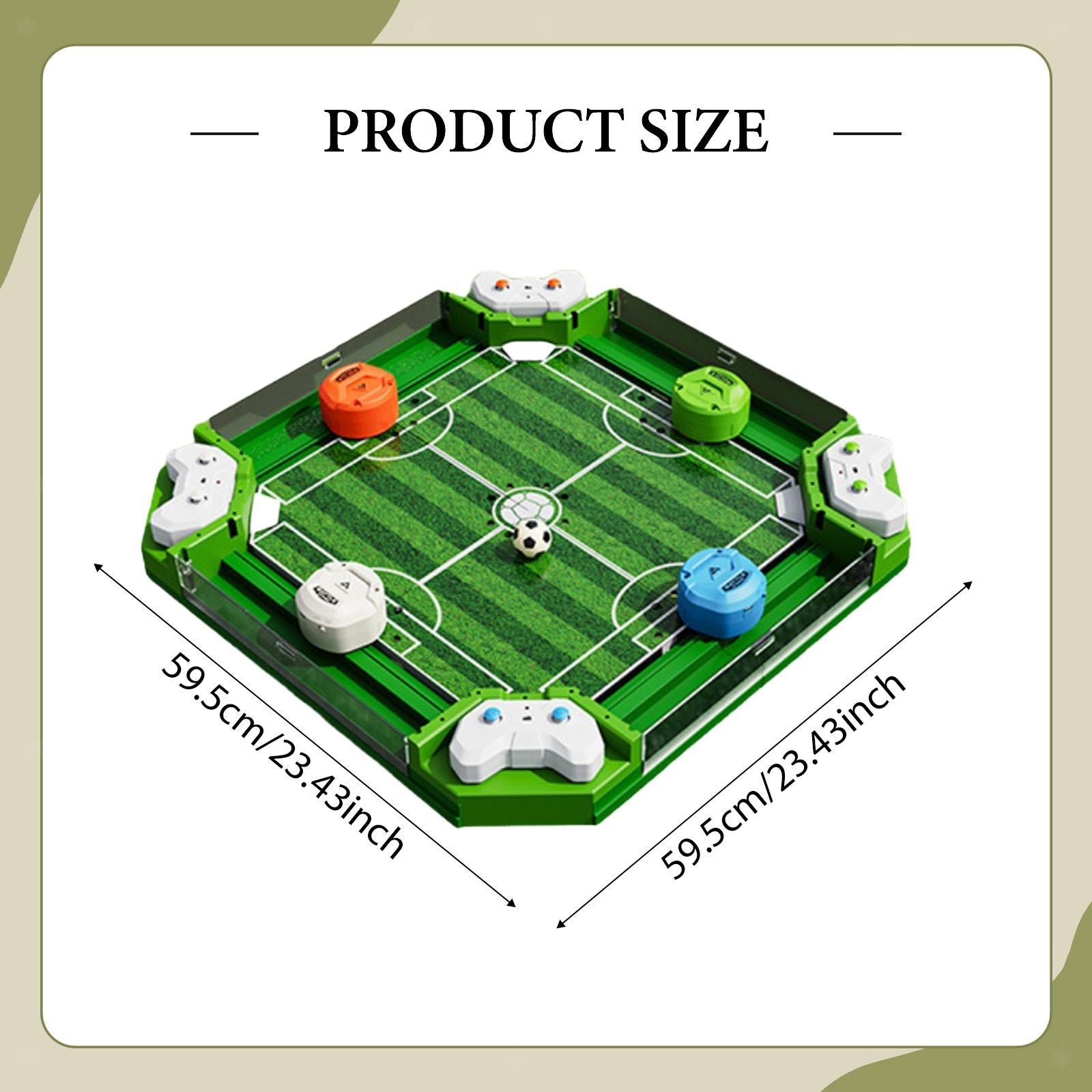 Remote Control Foosball Table Game Soccer Board Game Hand Eye Coordination Gift