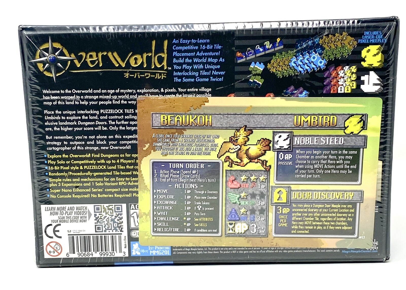 Magic Meeple Games Overworld Table Top Board Game Super Nano Enhanced Series NEW