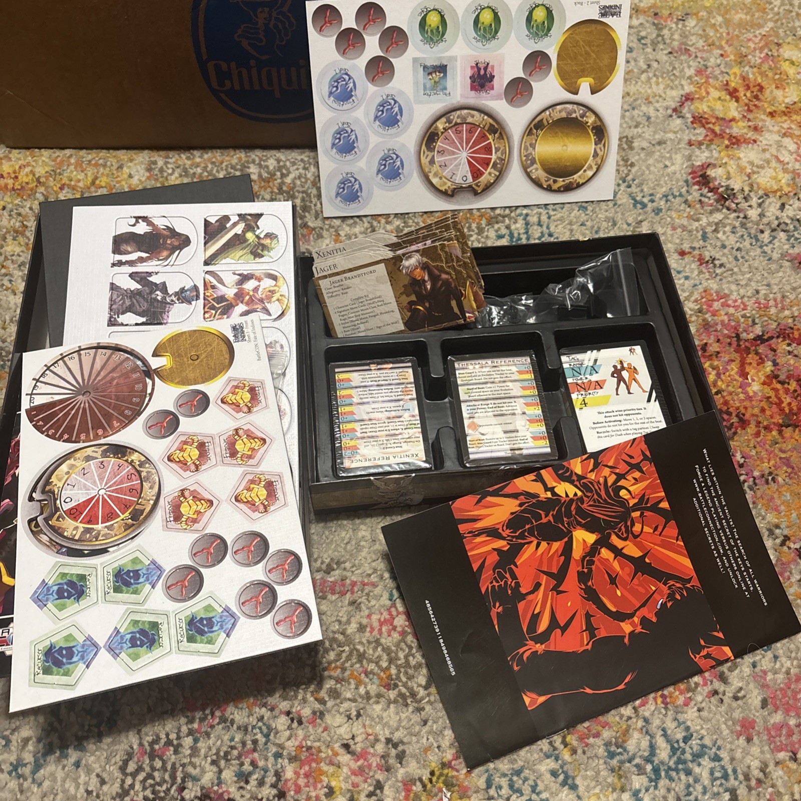 BATTLE CON Fate of the Indines Board card Game by Level 99 games 2014 Brand New